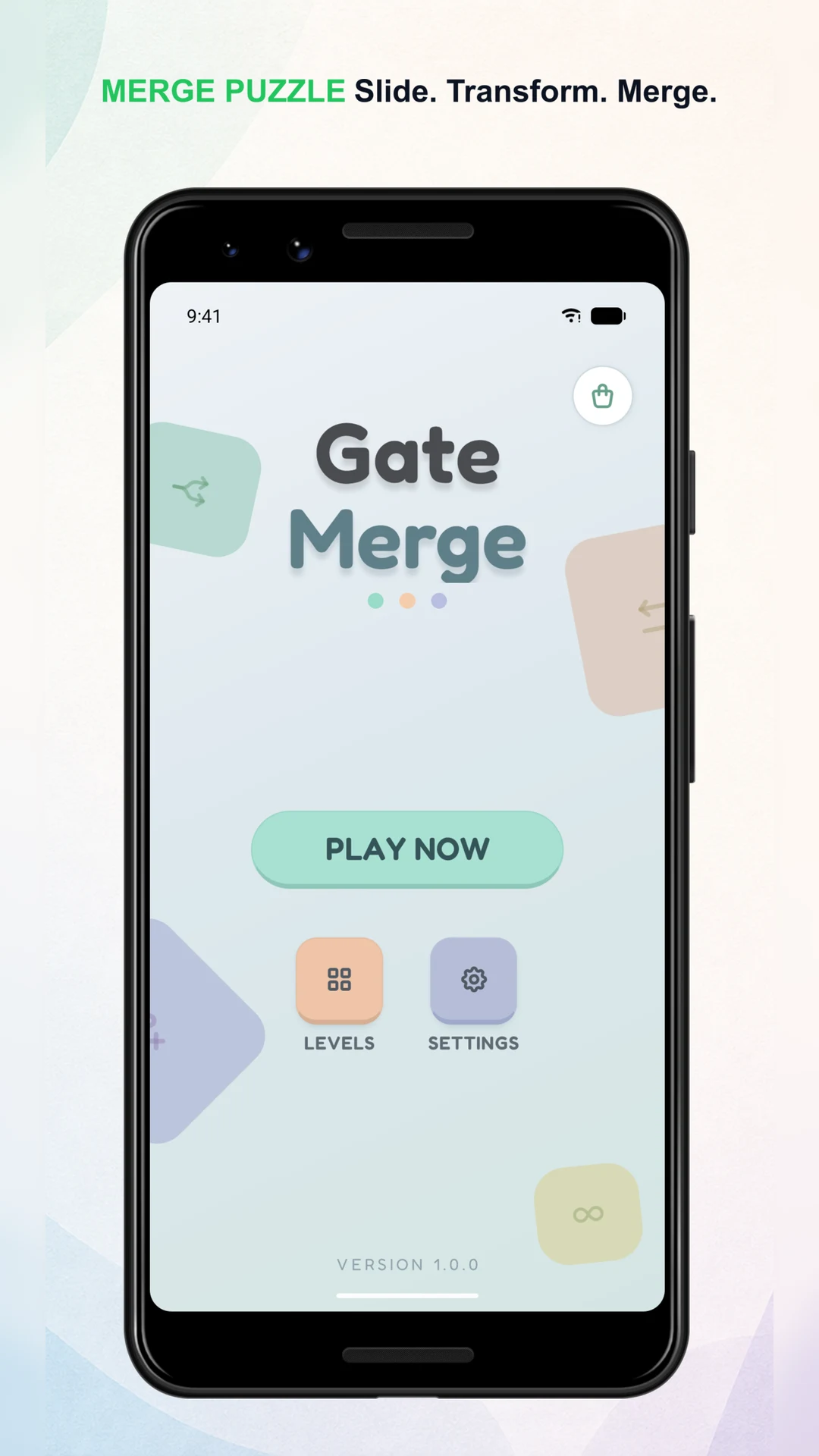 Gate Merge home screen